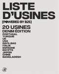 LISTE D’USINES DENIM [POWERED BY B2S]